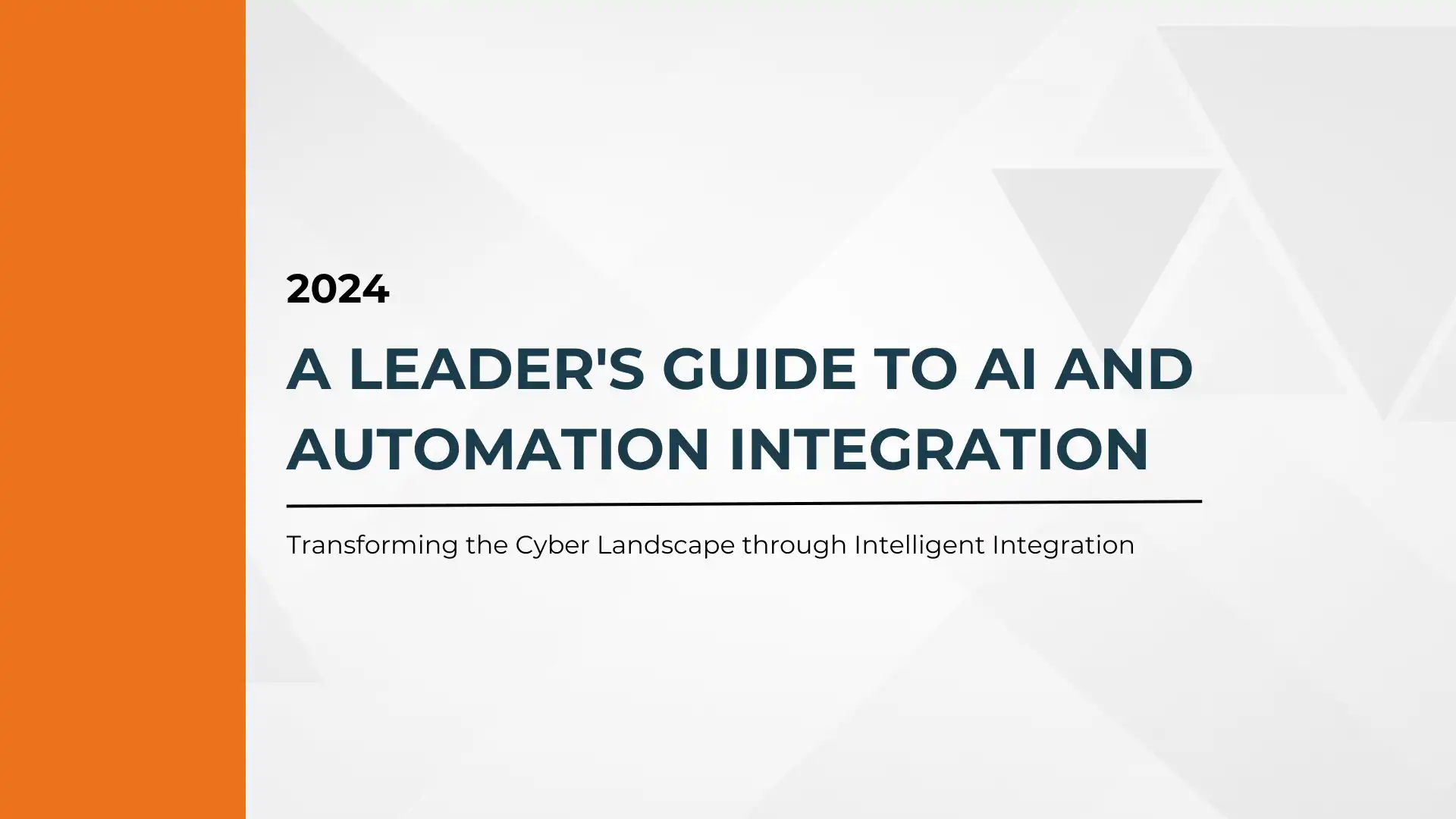 A Leader's Guide to AI and Automation Integration Compyl