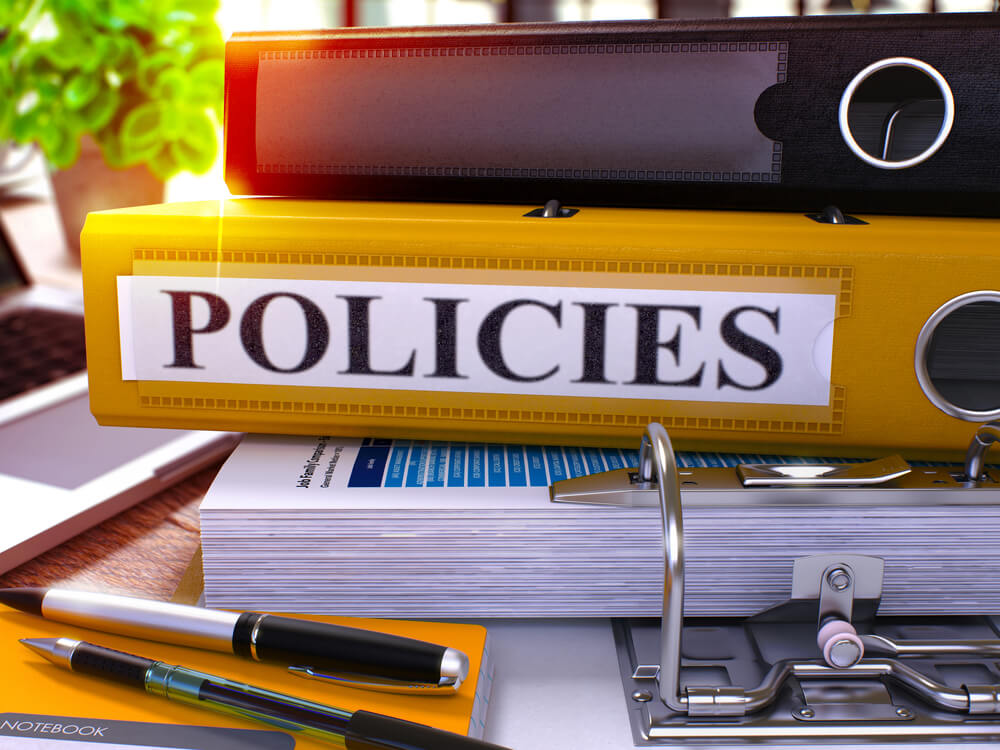 How does policy creation fit into policy management best practices​?